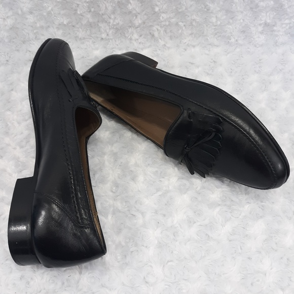 Hand Crafted Italian Leather Kiltie Dress Loafers - Picture 5 of 8